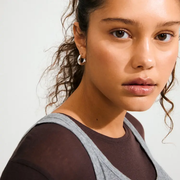 Pilgrim Boucles d'oreilles - Phase - Petit - Argent