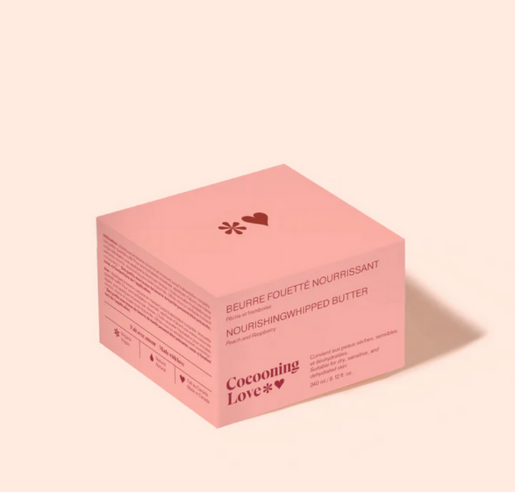 Cocooning Love Beurre fouetté - Pêche & Framboise