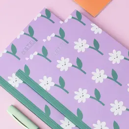 Rumble Cards Carnet de notes - Fleurs joyeuses