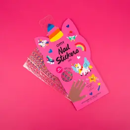 OMY Autocollants pour ongles - Licorne