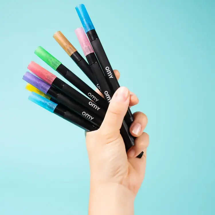 OMY Feutres paillettes