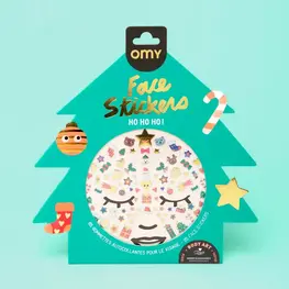 OMY Autocollants pour le visage - Ho Ho Ho!