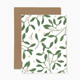 Joannie Houle Carte de souhaits - Motif gui