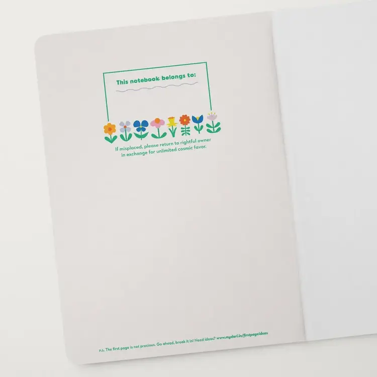 My Darlin Carnet de notes - Flower Friends