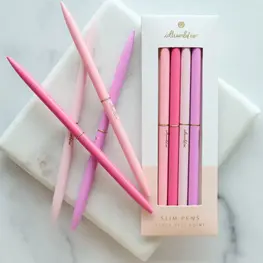 Idlewild Co. Lot de stylos - Pretty en rose