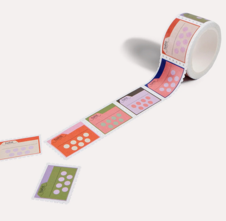 The Completist Ruban Washi - Habitudes