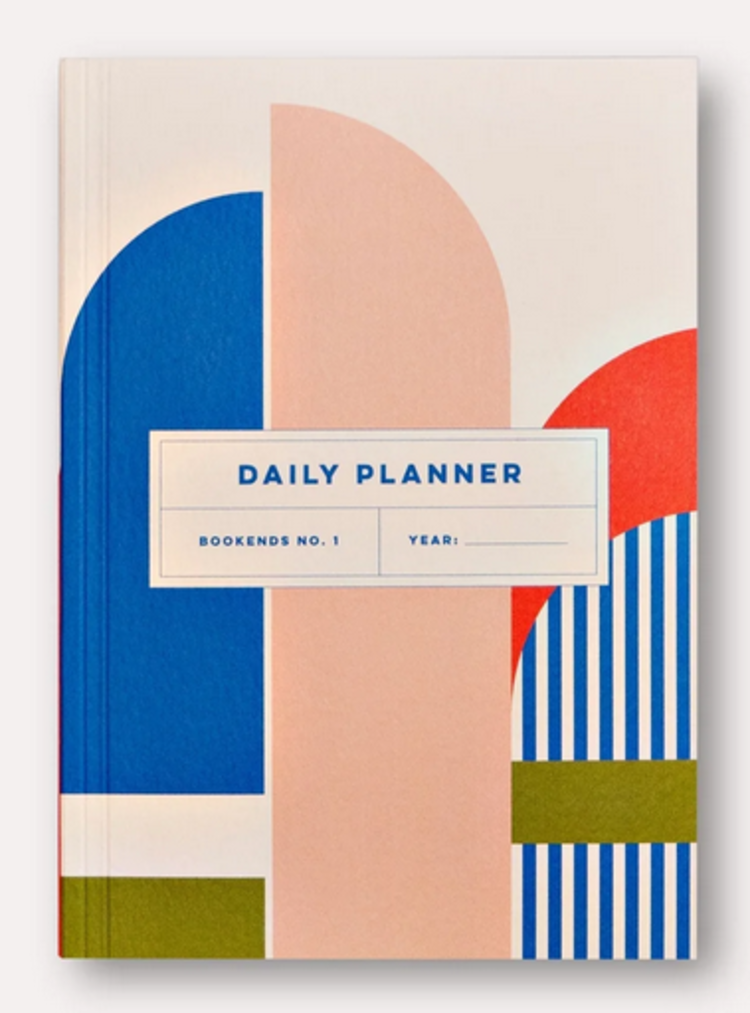 The Completist Planificateur quotidien - Non daté - Ligné bleu