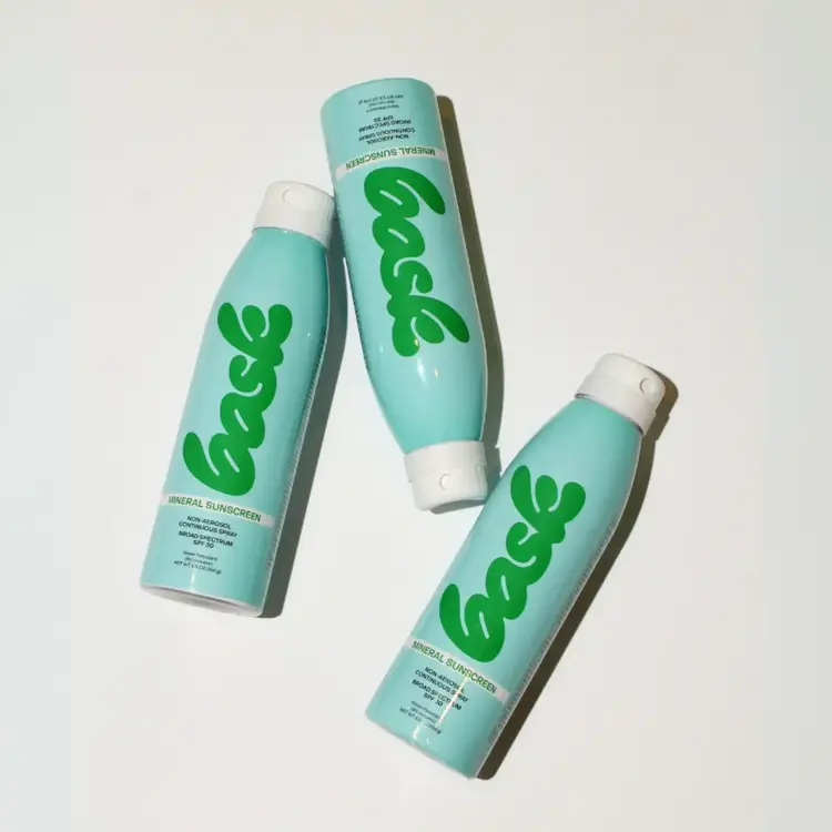 Bask Crème solaire minéral en spay sans aérosol - SPF 30