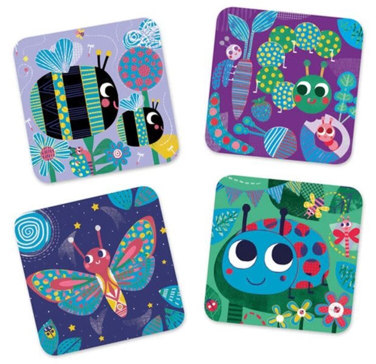 Djeco Cartes à gratter - Toutes petites bêtes