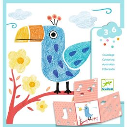 Djeco 3 pochoirs pour une image