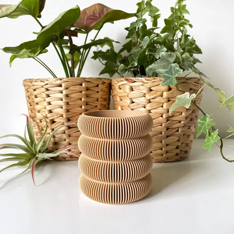 Sonnihaus Studio Porte crayon - Curv - Noisette