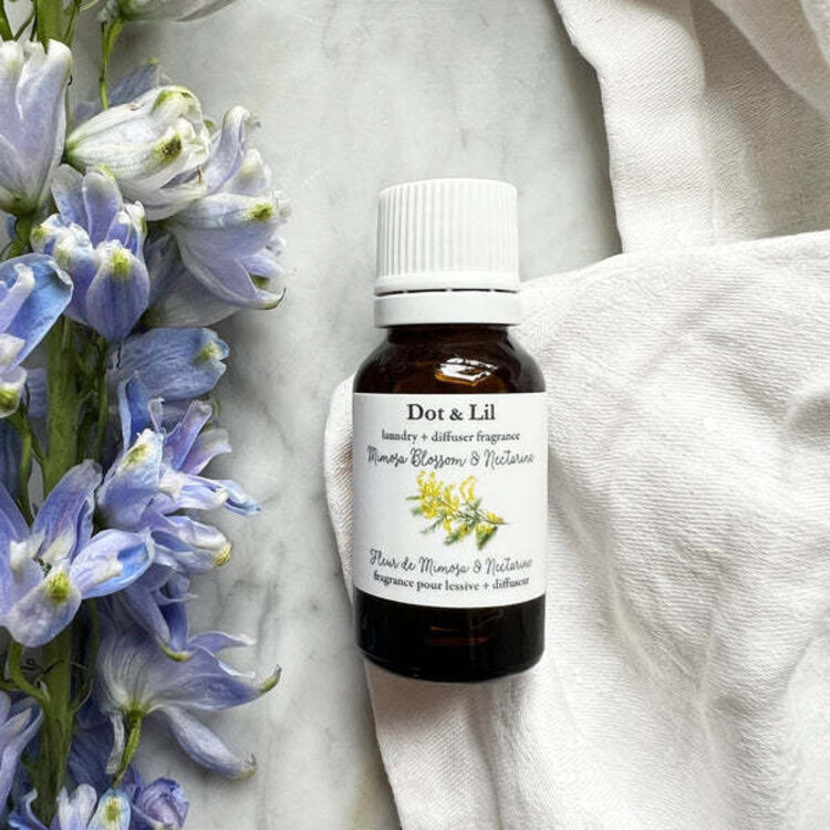 Dot & Lil Fragrance pour lessive et diffuseur - Fleur de mimosa & nectarine