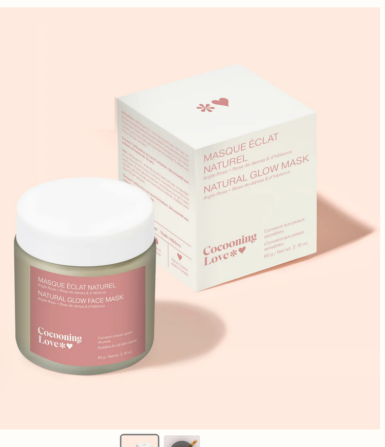 Cocooning Love Masque éclat naturel - Argile Rose