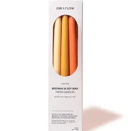 Ebb & Flow Coffret de bougies en cire d'abeille et soja - Neutre