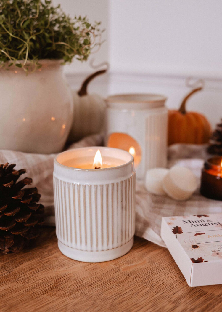 Mimi & August Bougie - Ambre 8 oz