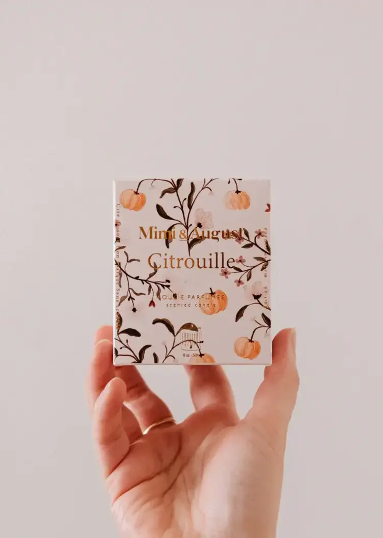 Mimi & August Bougie - Citrouille 8 oz