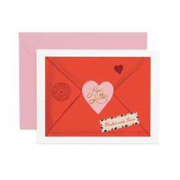 Rifle & co Carte de souhait - Lettre d'amour