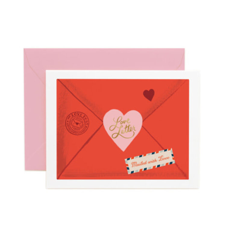 Rifle & co Carte de souhait - Lettre d'amour