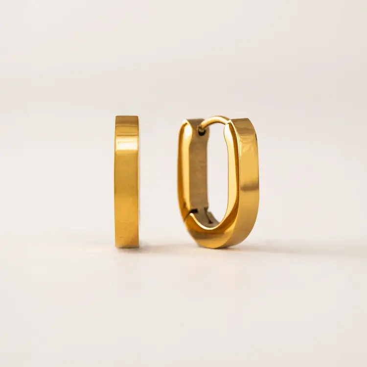 Lover's tempo Boucles d'oreilles - Anneaux Maya - Or