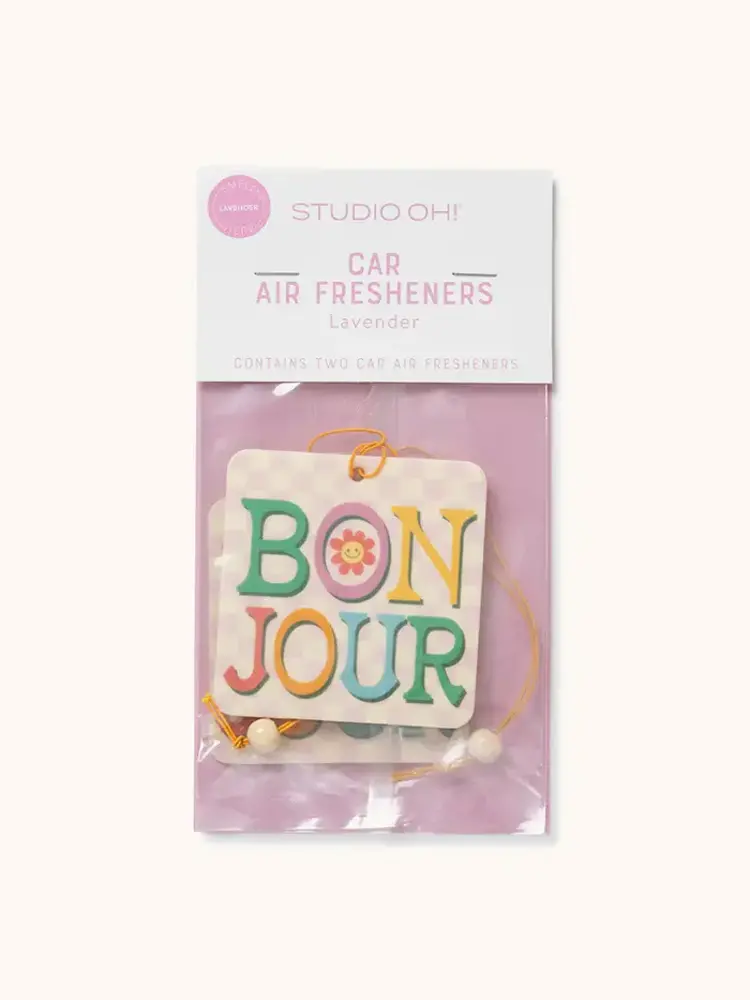 Studio Oh! Parfum de voiture - Bonjour