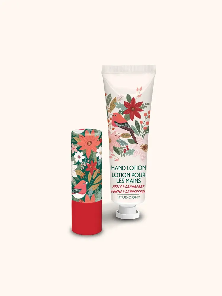 Studio Oh! Ensemble Baume à lèvres et lotion - Célébration de la nature
