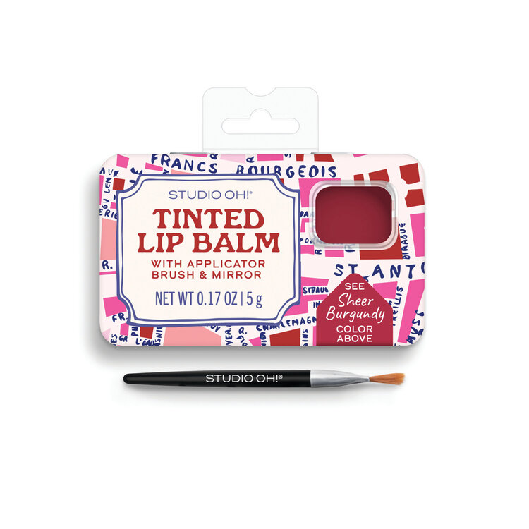 Studio Oh! Ensemble baume à lèvre et pinceau - Rues de Paris