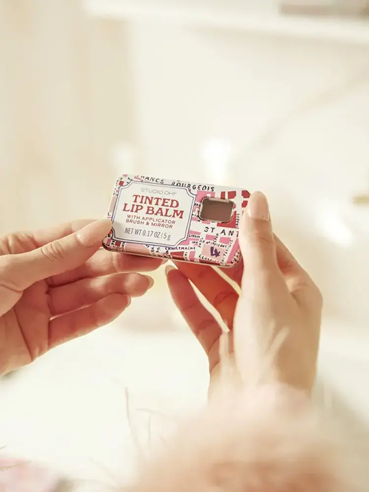 Studio Oh! Ensemble baume à lèvre et pinceau - Rues de Paris