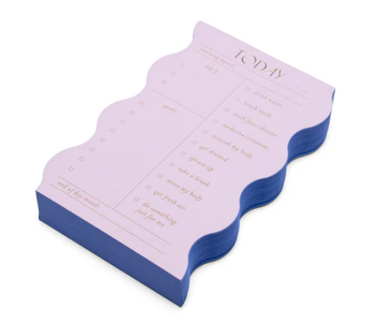 Designworks Ink Bloc-notes - Ondulé - Lilas