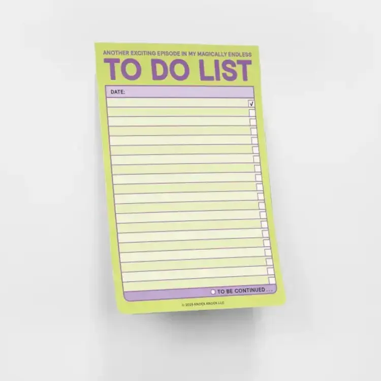 Knock Knock Bloc-notes autocollant - Another Episode