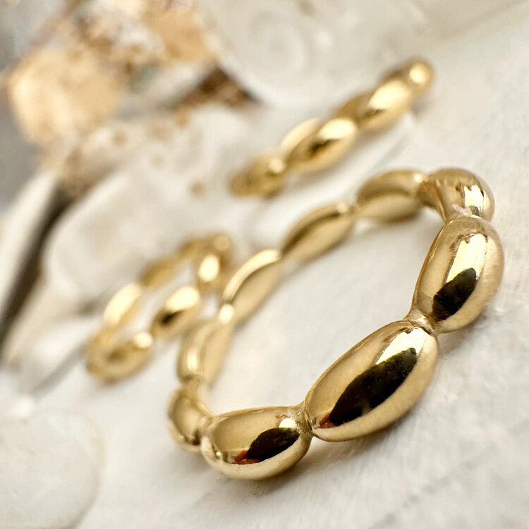 Pika & Bear Bague - Excelsa - Or - Taille 7