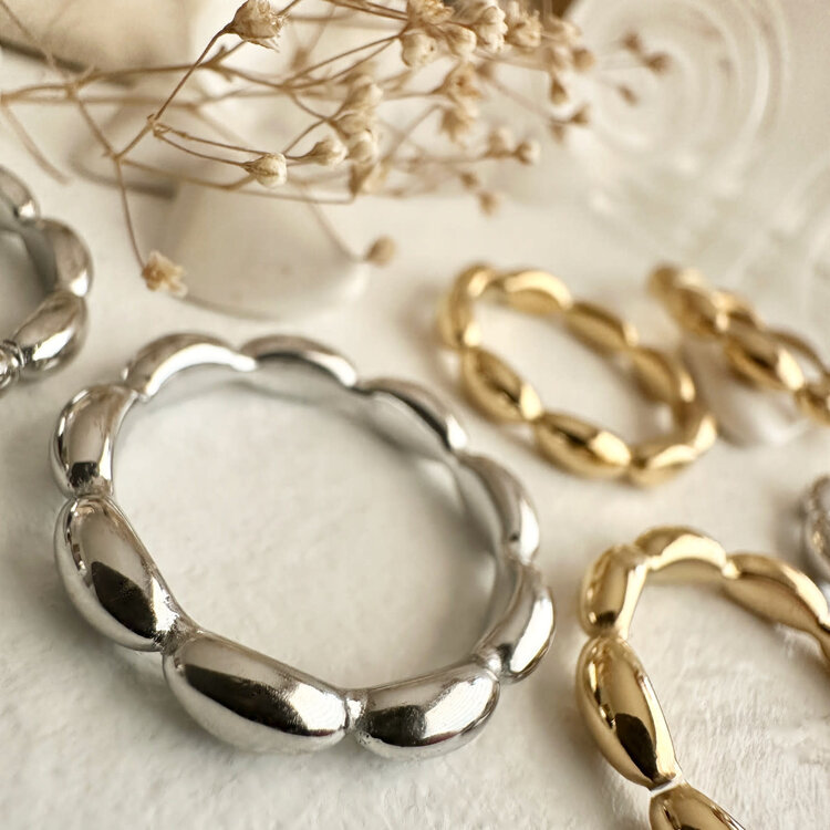 Pika & Bear Bague - Excelsa - Or - Taille 7