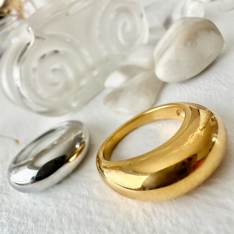 Pika & Bear Bague - Cupula - Or - Taille 7