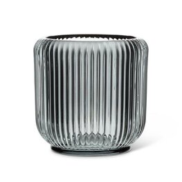 Abbott Grand photophore côtelé - Fumée