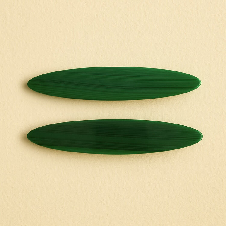 Pika & Bear Barrette - Longboard - Émeraude