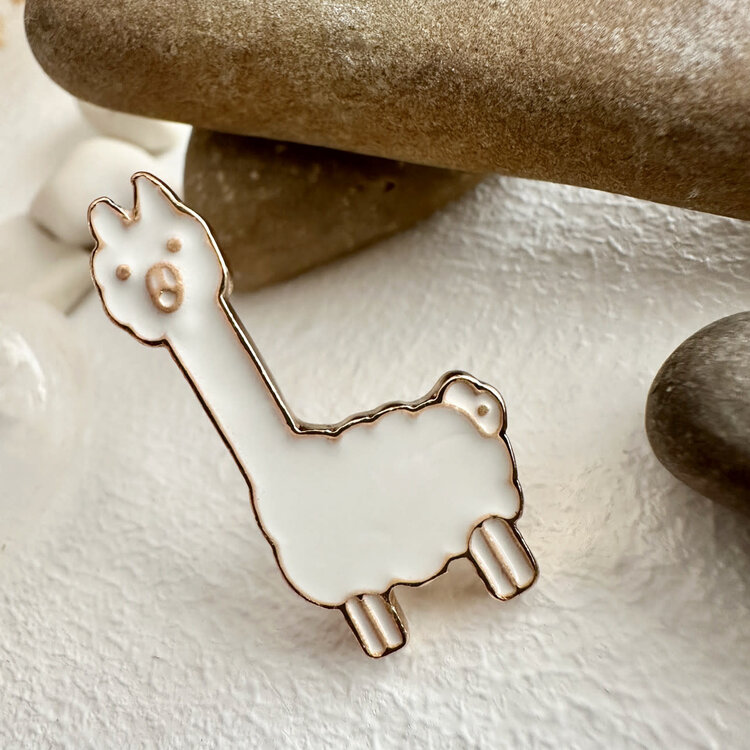 Pika & Bear Épinglette - Alpaca