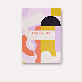 The Completist Planificateur quotidien - Non daté - Lavande et moutarde