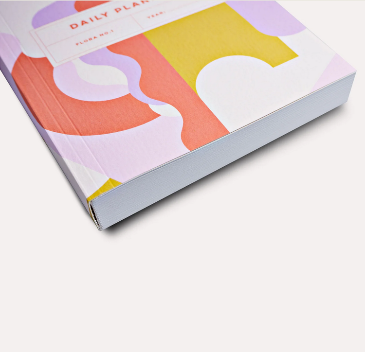 The Completist Planificateur quotidien - Non daté - Lavande et moutarde