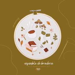 Brodé Serré Kit de broderie D.I.Y - Cocooning