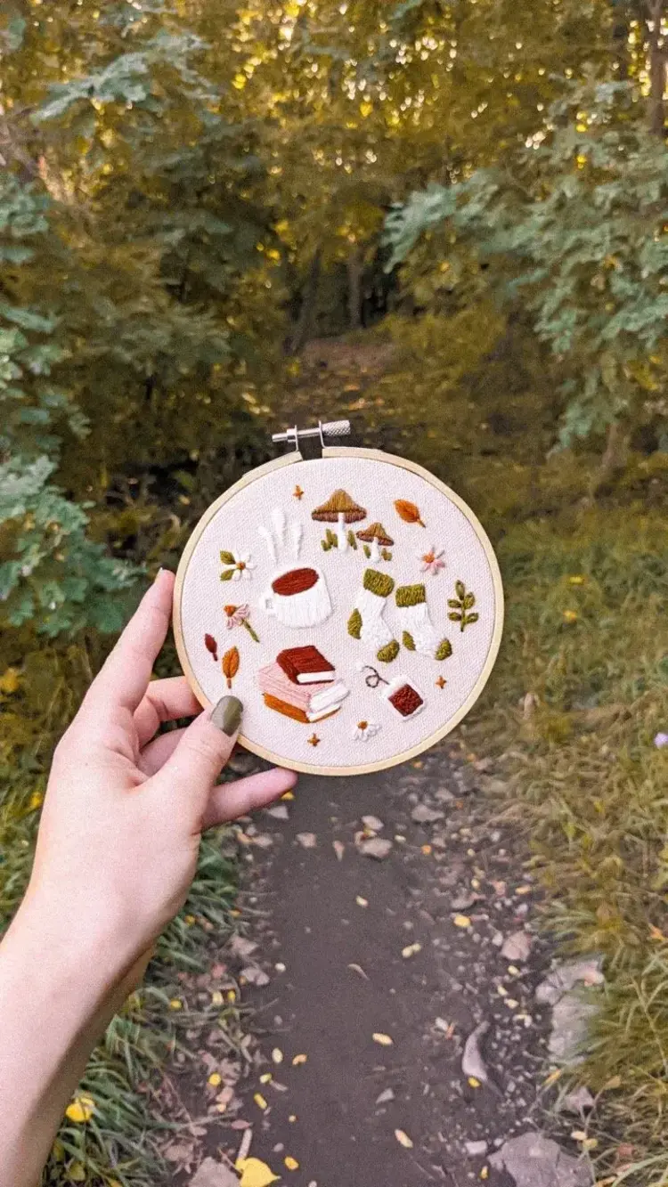 Brodé Serré Kit de broderie D.I.Y - Cocooning