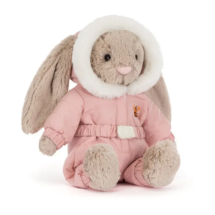 Jellycat Peluche - Lapin bashfull - Ensemble de neige