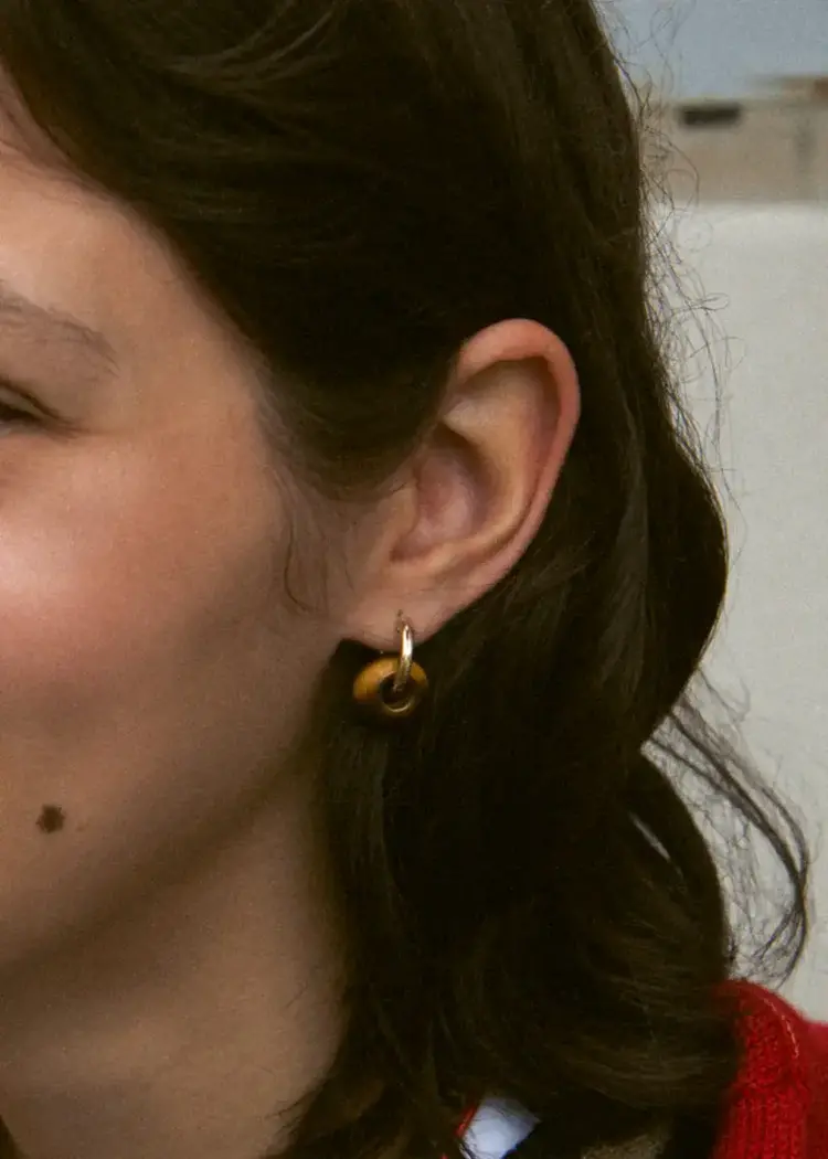 Flora Ciccarelli Boucles d'oreilles - Anneaux Valle (25A-102)