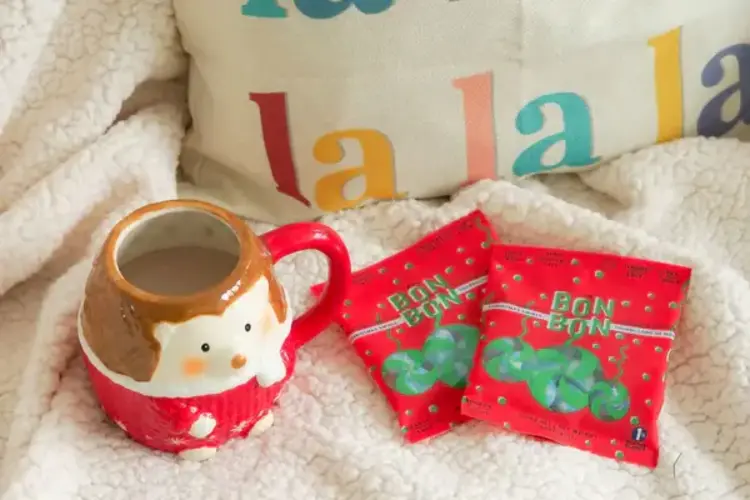 La boîte à bonbons Boîte à bonbons - 50gr - Tourbillons de Nöel