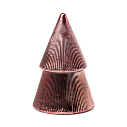 Paddywax Bougie 7 oz - Arbre empilé - Menthe poivrée rose