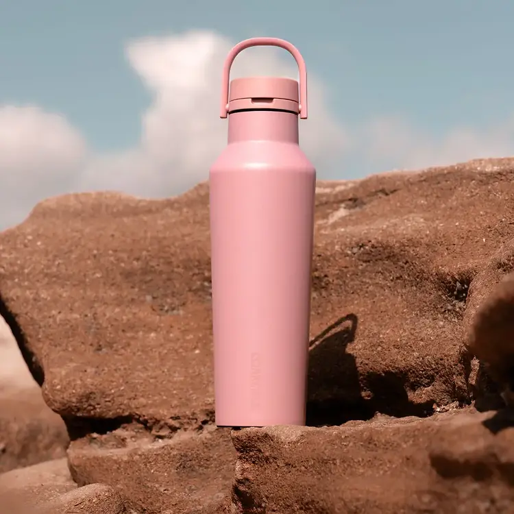 Corkcicle Bouteille sport - Desert Rose - 600 ml