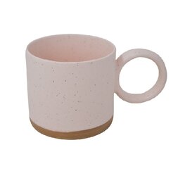 Nostalgia Tasse - Poignée ronde - Rose