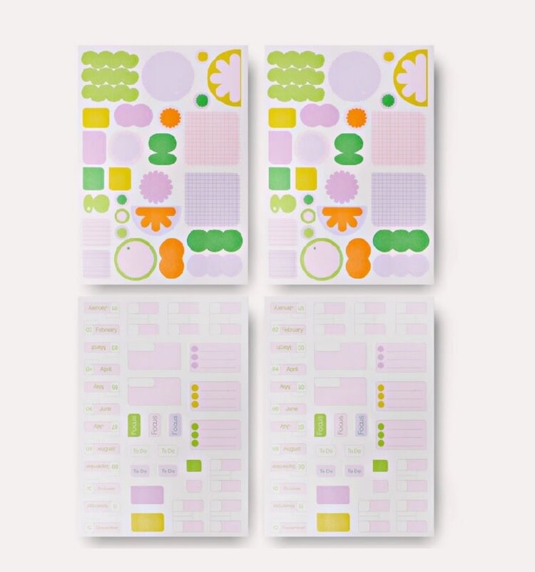 The Completist Ensemble d'autocollants - Tabs