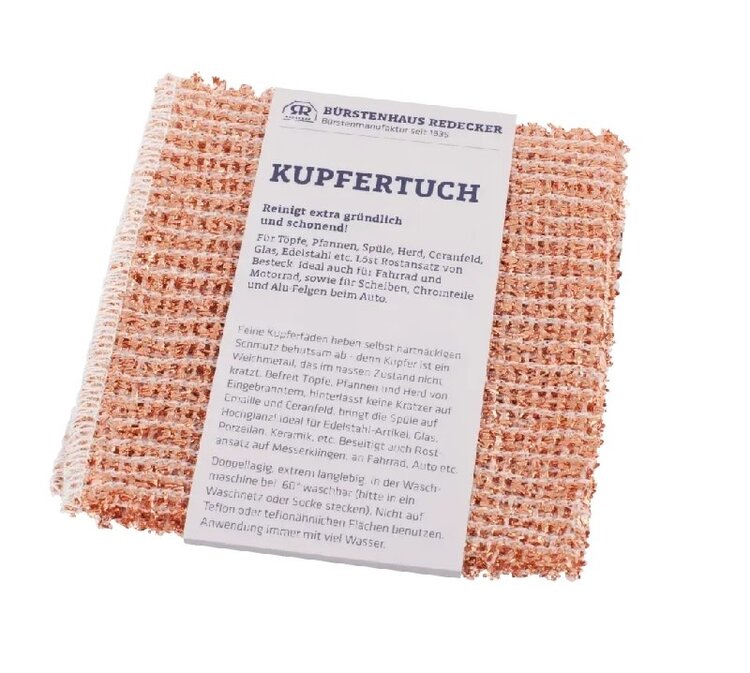 Redecker Torchon de fils de cuivre