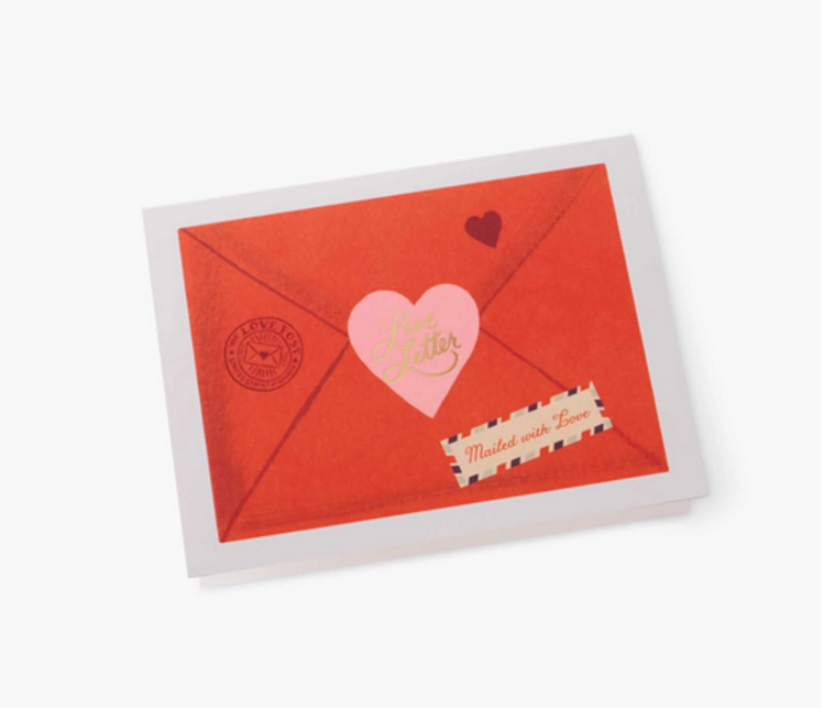 Rifle & co Carte de souhait - Lettre d'amour