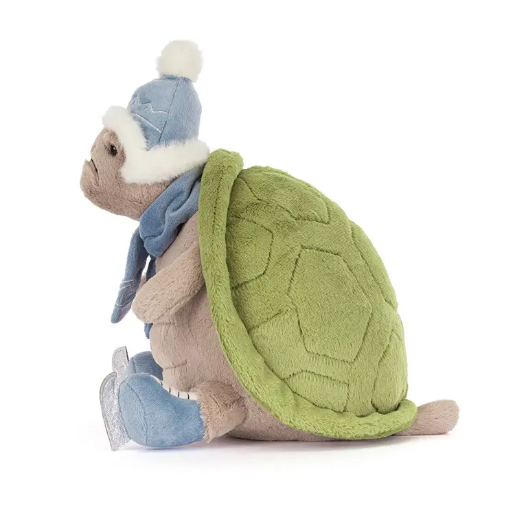 Jellycat Peluche - Tortue Timmy en patin