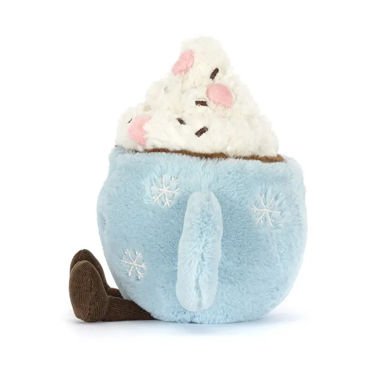 Jellycat Peluche - Chocolat chaud avec guimauves